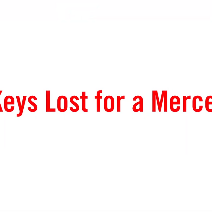 3 Things To Do When You Lose Your Car Keys - Mercedes Benz All Keys Lost