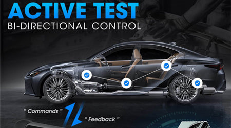Bi-Directional(active test) - Car diagnostic tool powerful features you never knew about