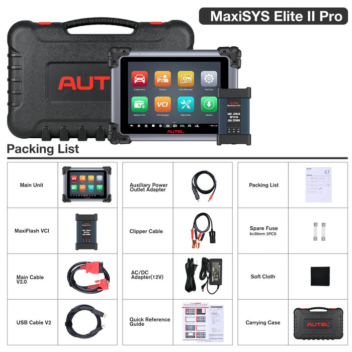 Autel Maxisys Elite II Pro UK/EU