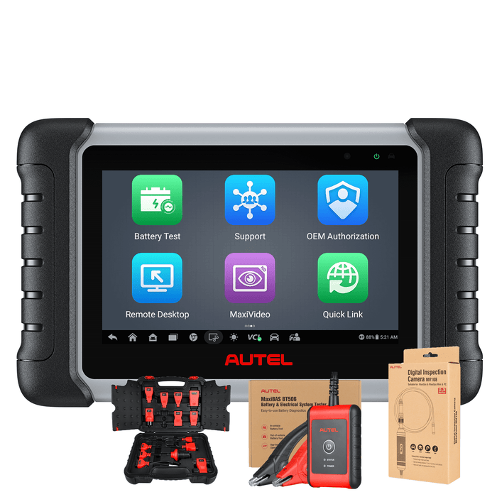 [2 Years Update] Autel MaxiPRO MP808BT Pro UK/EU | Upgraded Ver. of MP808BT | OE-Level All Systems Diagnostic | Bi-Directional Control | Oil Reset, EPB, Air Bag