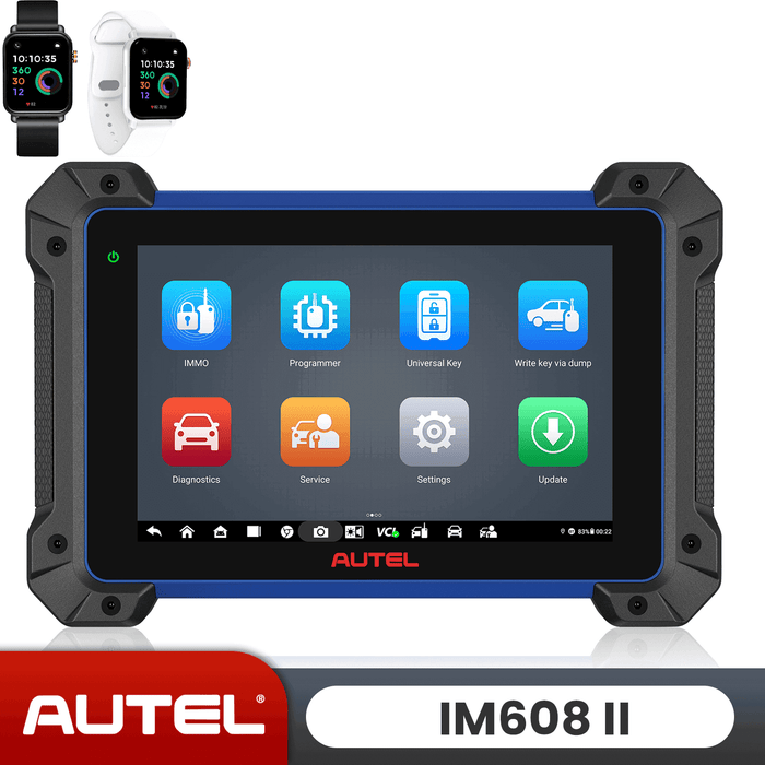 [2 Years Subscription] Autel MaxiIM IM608 Pro II /IM608S II Key Programming Tool | Upgraded Version of IM608 Pro | Add Keys | All Keys Lost | Read Password | Remote Learning | All Systems Diagnostics | 31+ Reset Services