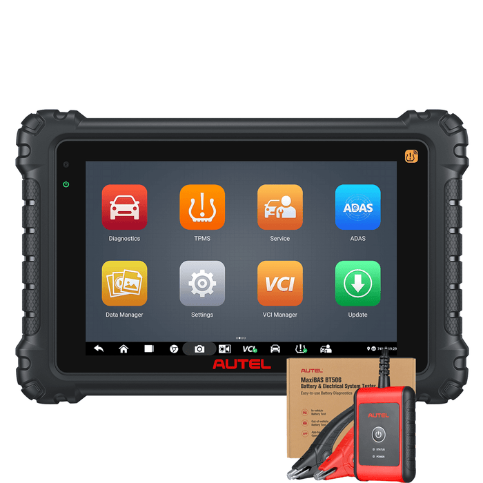Autel MaxiCOM MK906 Pro-TS UK/EU | Upgraded Ver. of MS906 Pro/MS906TS | Complete TPMS Services | OE-Level All Systems Diagnosis | Bi-Directional Control |  31+ Reset Services | Advanced ECU Coding