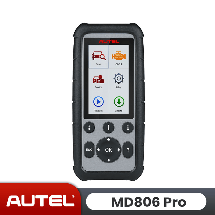 Autel MaxiDiag MD806 Pro UK/EU | Same as MD808 Pro | Upgraded Version of  MD806 | Full System Diagnostics | Most 7 Special Services | DTC Lookup | Data Playback/Print