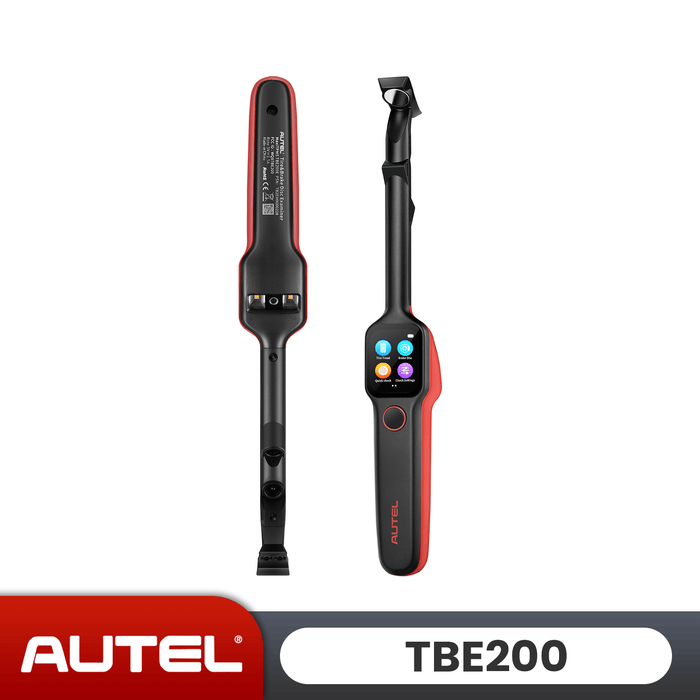 Autel MaxiTPMS TBE200/TBE200E | Autel Tire Brake Examiner | 2023 Newest Laser Tire Tread Depth & Brake Disc Wear 2in1 Tester | Upgraded of TBE100 | Dual Camera | Accuracy of 0.1 mm | Real-time Data | Work with ITS600