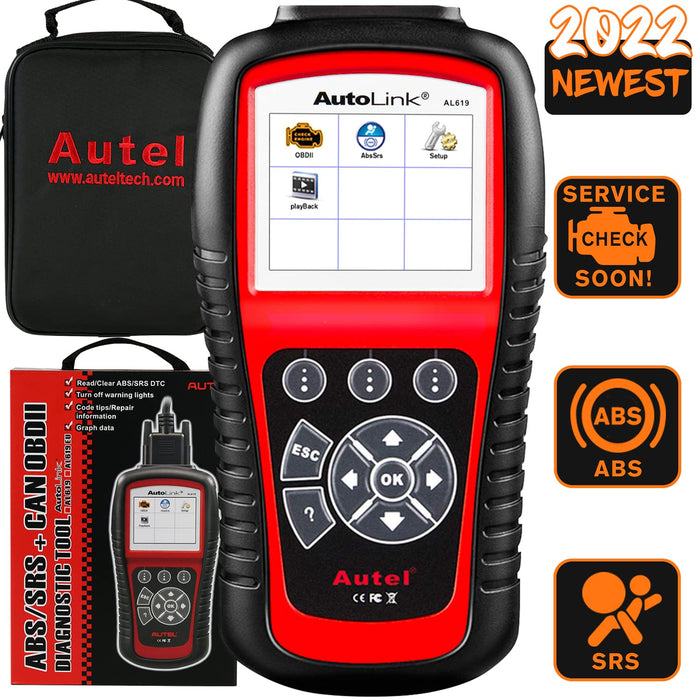 Autel AutoLink AL619 OBD2 Scanner Functions