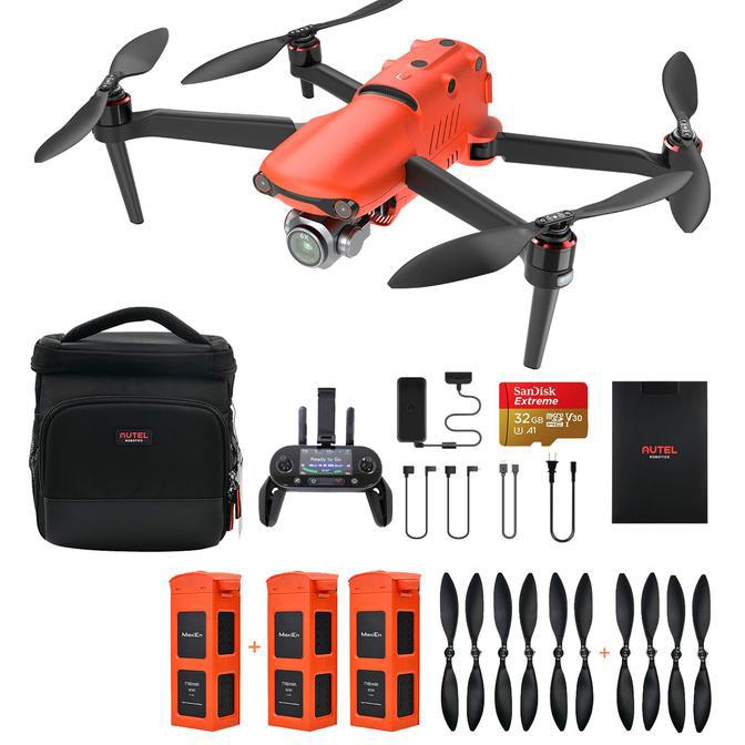 Autel EVO II Pro 6K Camera Drone/Dynamic Track 2.0/1-Inch Sensor/Variety of Shooting Modes/360° Obstacle Avoidance/40Mins Flight Time