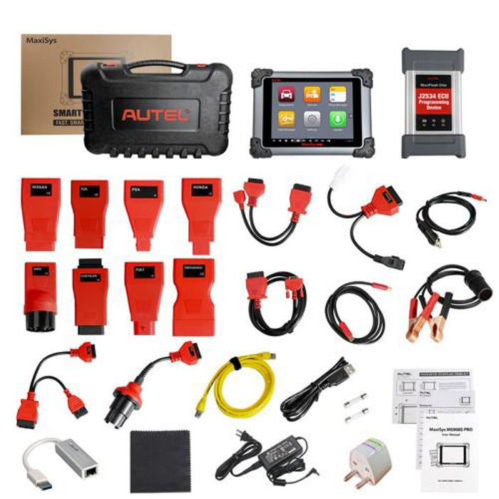 Autel MaxiSys MS908S Pro Package List Detail Display