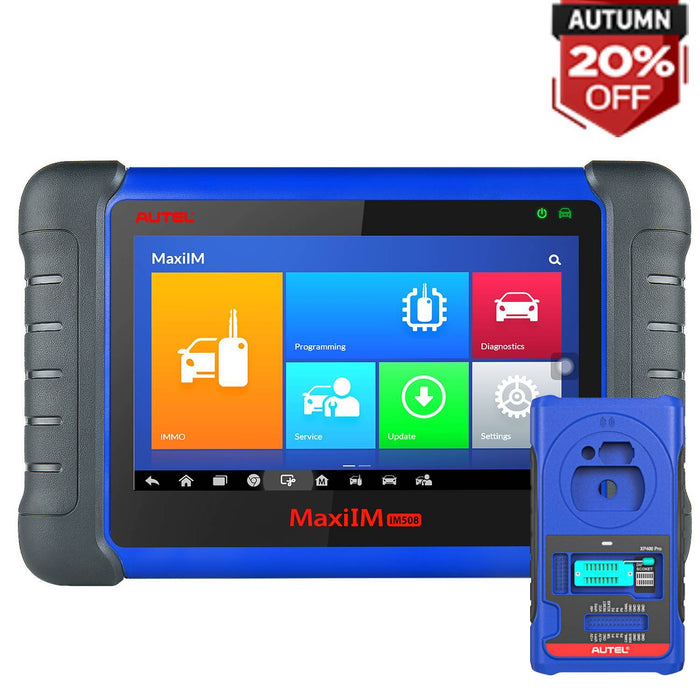 [2 Years Update] Autel MaxiIM IM508 With XP400 Pro Key Programmer | Add Keys | All Keys Lost | All System Diagnosis | 25+ Reset Services | Bi-Directional Control